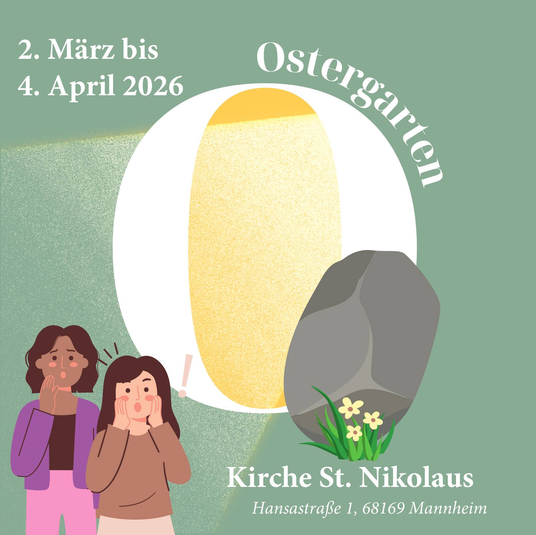KATHMA - Katholische Kirche Mannheim - Ostergarten